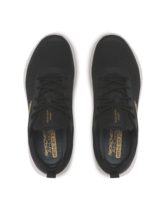 Skechers Skechers Sneakersy Voltis 232005/BKGD Czarny