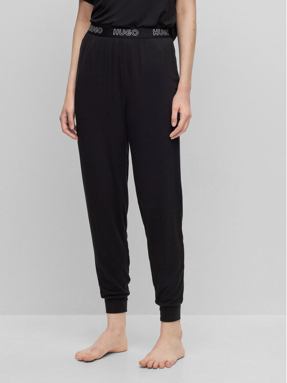 HUGO Hugo Pižamos kelnės Unite 50490703 Juoda Regular Fit
