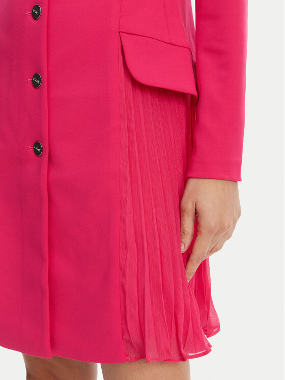 DKNY DKNY Sukienka koktajlowa DD4K1D67 Różowy Regular Fit