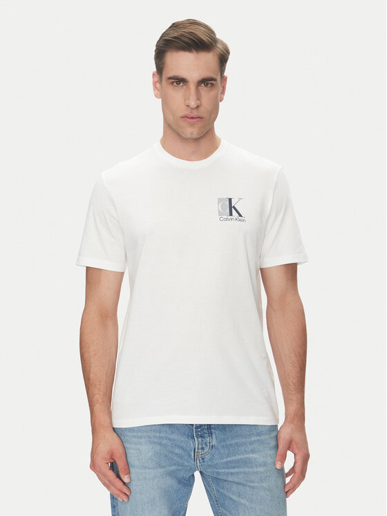 Calvin Klein Calvin Klein T-Shirt LV04RC853G Bílá Regular Fit