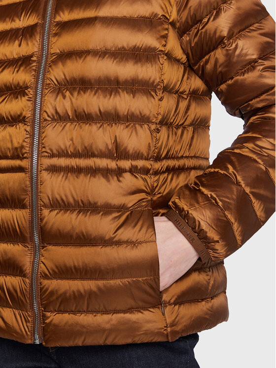 Tommy Hilfiger Tommy Hilfiger Μπουφάν πουπουλένιο Feminne WW0WW37264 Καφέ Regular Fit