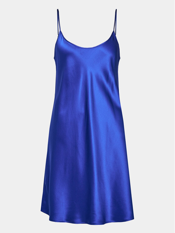 La Perla Nočna srajca N020291 Modra Regular Fit