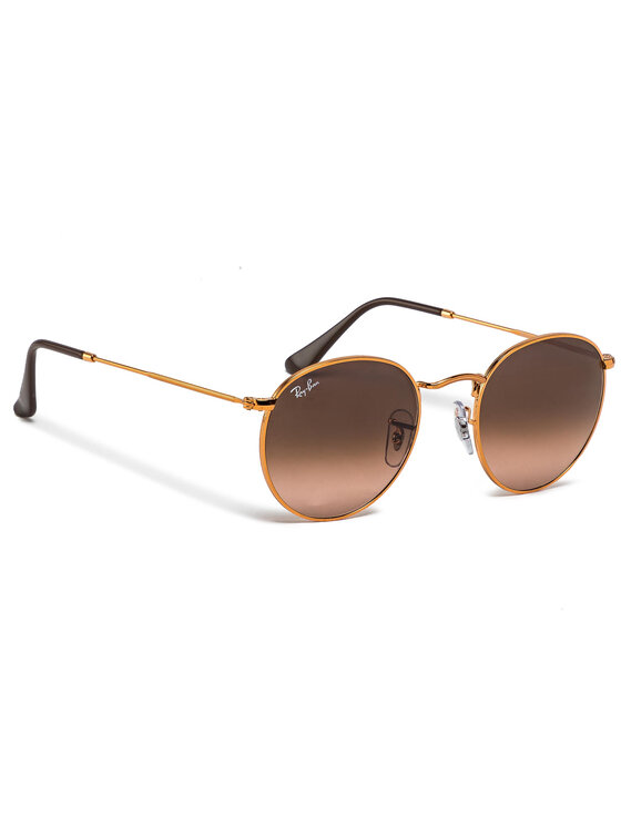 Ray-Ban Ray-Ban Akiniai nuo saulės Round Metal 0RB3447 9001A5 Ruda