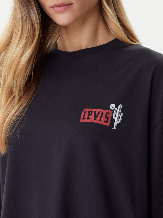 Levi's® Levi's® Tričko Graphic 000G4-0020 Čierna Relaxed Fit