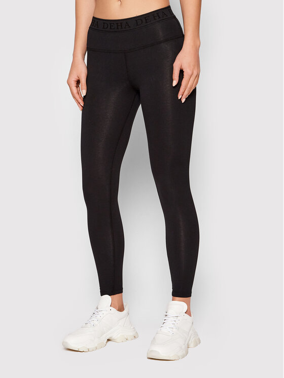Deha Colanți A00107 Negru Slim Fit