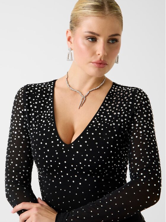 Marciano Guess Marciano Guess Top 180075 Czarny Classic Fit