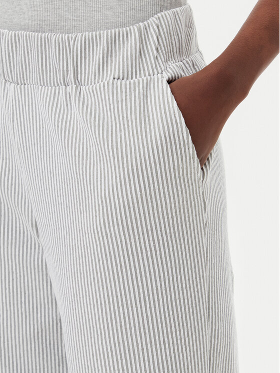 Olsen Olsen Kalhoty z materiálu 14002199 Zelená Regular Fit