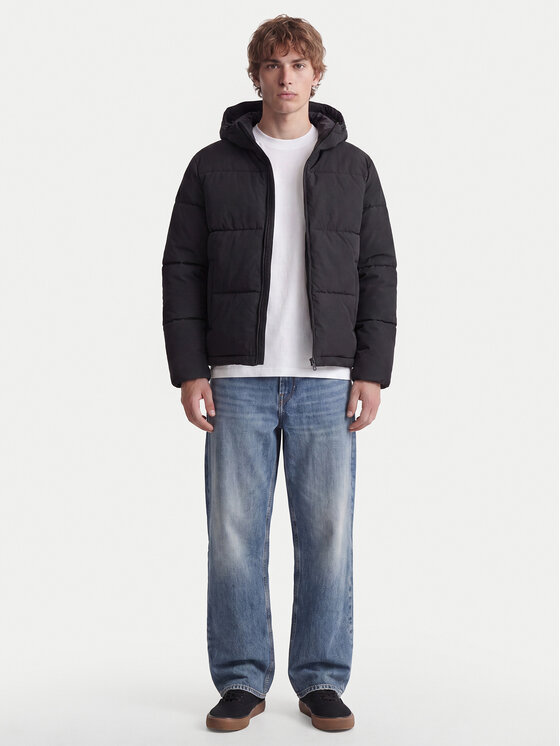 Jack & Jones Jack & Jones Зимно яке Galaxy 12303930 Черен Regular Fit