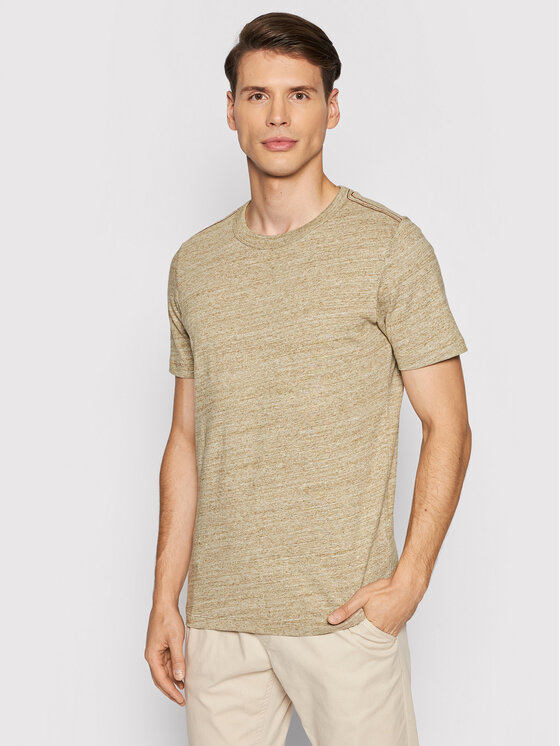 T-shirt Blubowery 12194103 Marrone Regular Fit