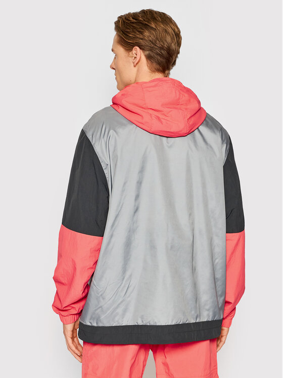 adidas adidas Anorák Adventure Blocked HF4778 Szürke Relaxed Fit