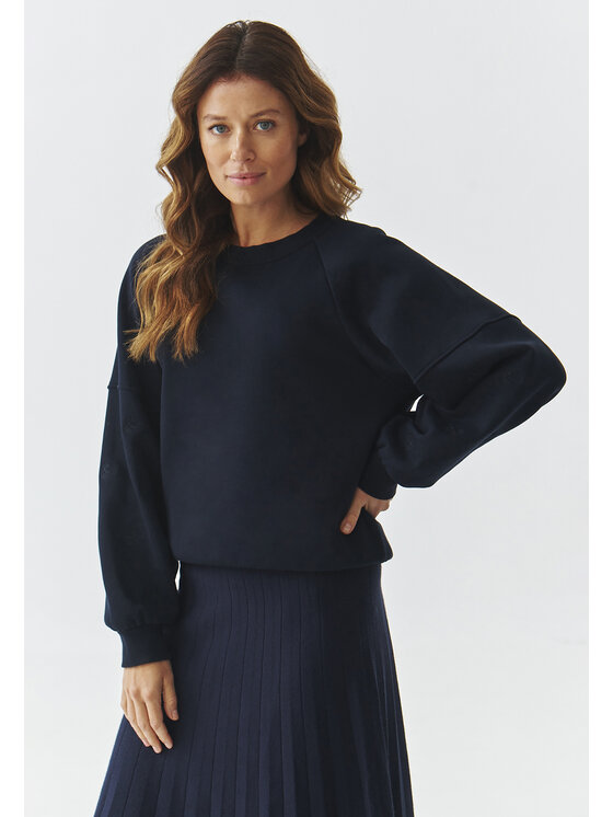 TATUUM TATUUM Bluza FAME Granatowy Loose Fit