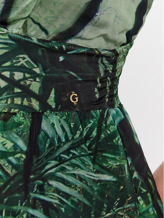 Guess Guess Blusa Roxan W3GH92 WE550 Verde Regular Fit