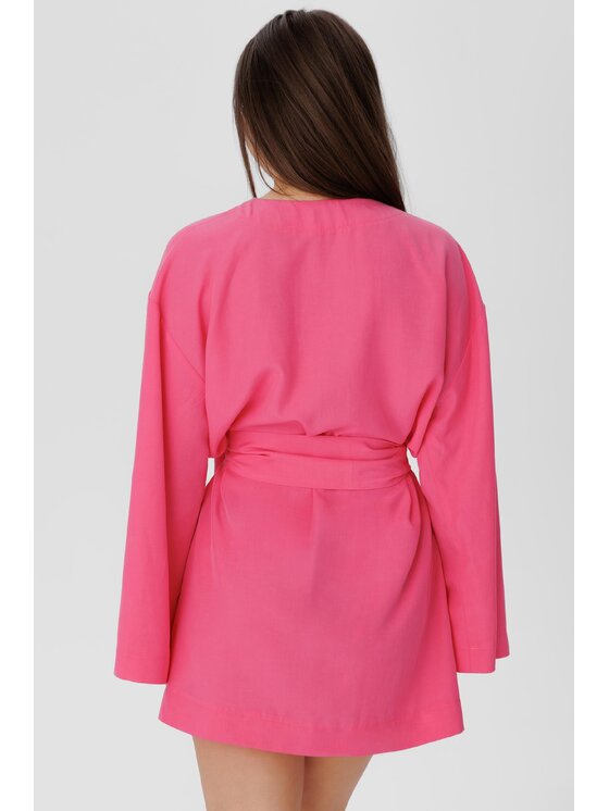 LAURELLA LAURELLA Každodenní šaty 4SS023 Růžová Regular Fit