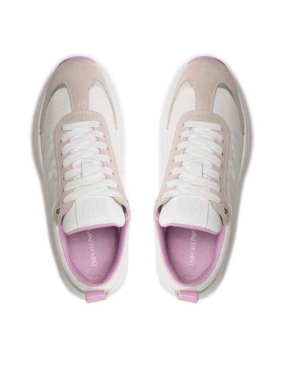Emporio Armani Emporio Armani Sneakersy X3X183 XN828 S782 Biały
