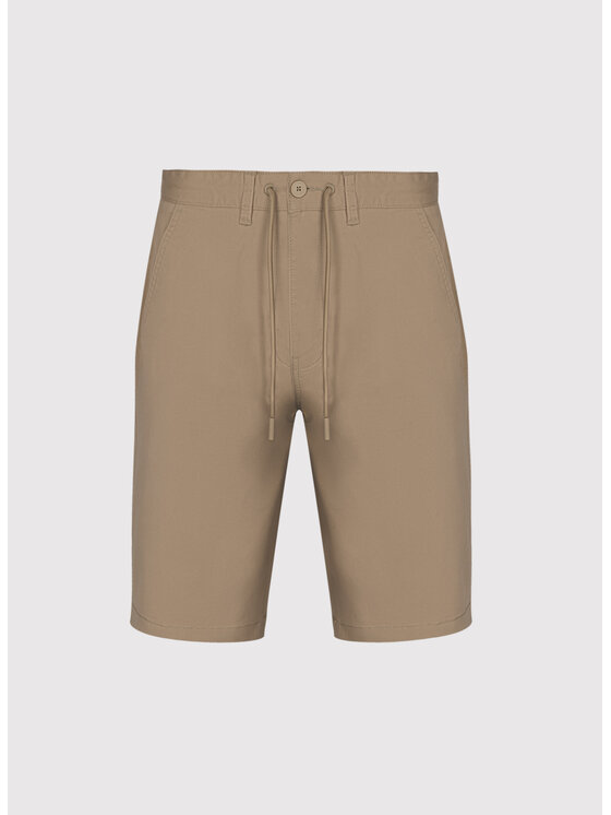 Pako Lorente Pako Lorente Szorty materiałowe P26SF-WS-002 Beżowy Regular Fit