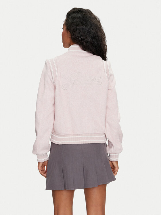 Guess Guess Bomber W4RL45 WFWS2 Ružičasta Regular Fit