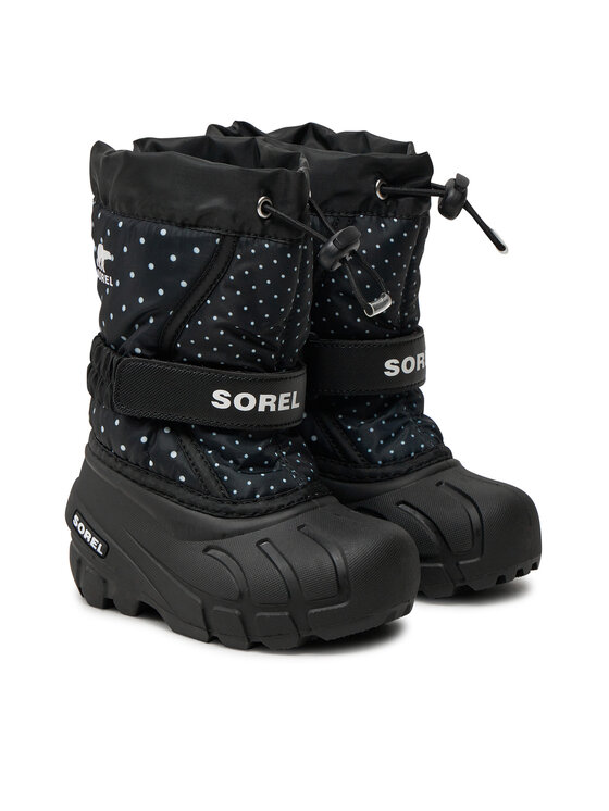 Sorel Sorel Μπότες Χιονιού Flurry™ Print 2114092010 Μαύρο