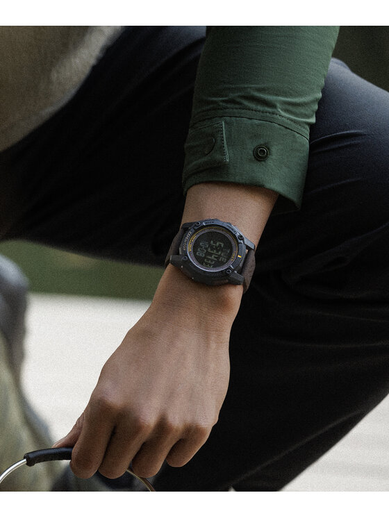 Timex Timex Zegarek TW4B33800 Brązowy