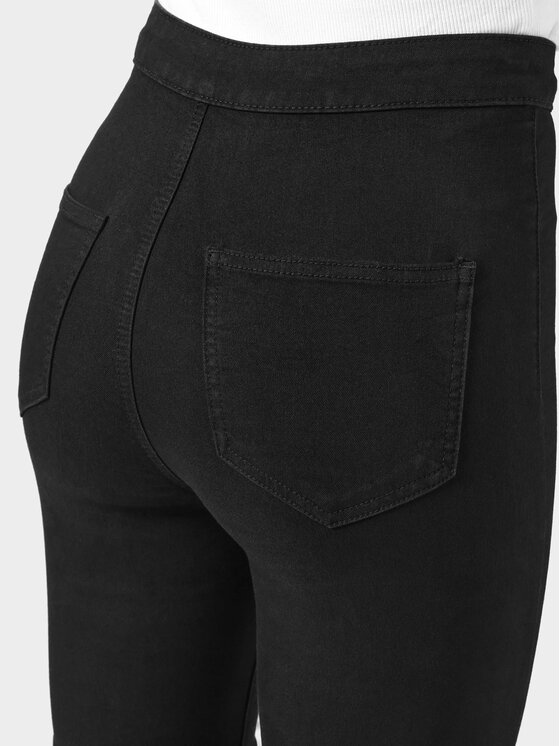 Noisy May Noisy May Jeansy Ella 27000768 Czarny Skinny Fit