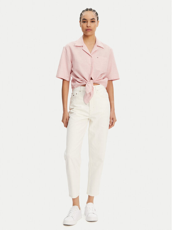 Tommy Jeans Tommy Jeans Джинси DW0DW20042 Бежевий Mom Fit