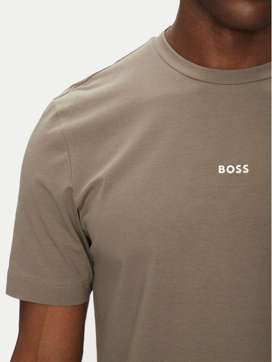 BOSS BOSS T-Shirt Tchup 50473278 Beżowy Relaxed Fit
