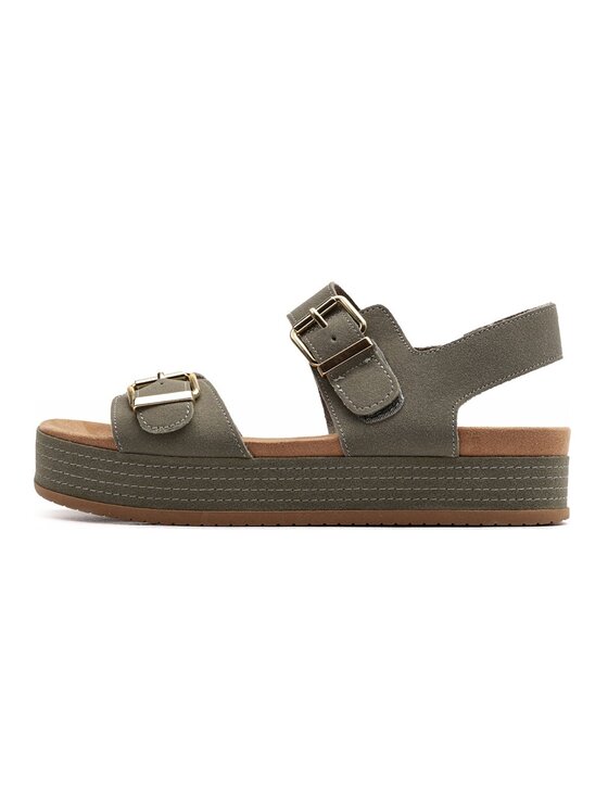 Skechers Skechers Sandały 114073-OLV Zielony