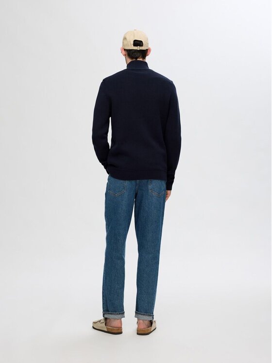 Selected Selected Felpa 16096883_navy Blu Regular Fit