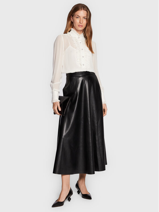 Gonna in similpelle Favolosa 5393806 Nero Regular