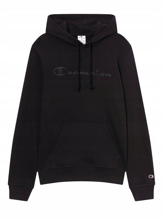 Champion Champion Bluza 220271-KK001 Czarny Standard Fit