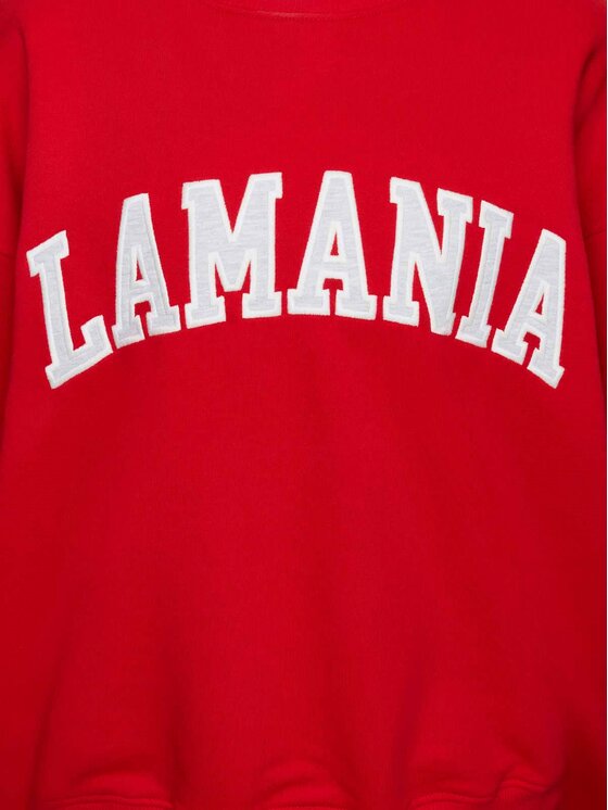 La Mania La Mania Mikina RUFFIE Červená Active Fit