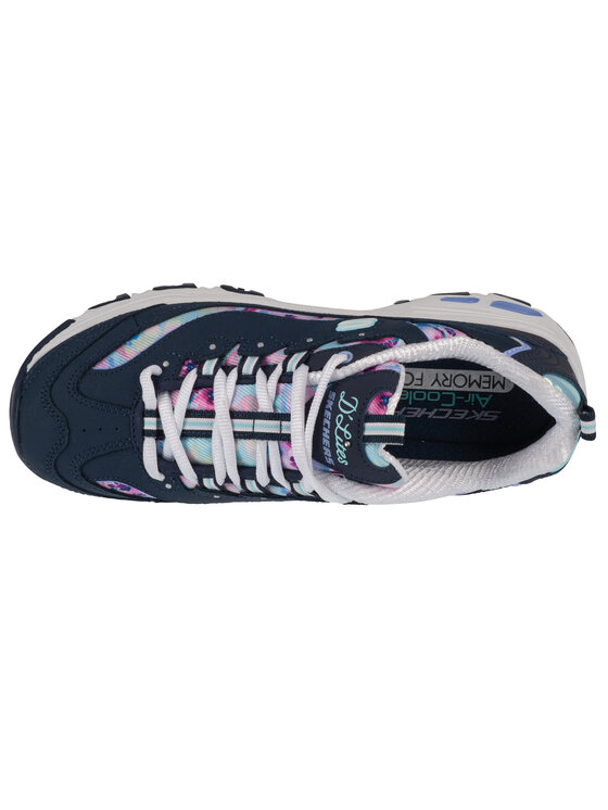 Skechers Skechers Sneakersy Skechers D'Lites-Blooming Fields Granatowy