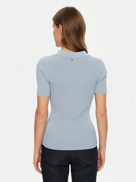 Guess Guess Svetr W5RR25 Z2U00 Světle modrá Regular Fit