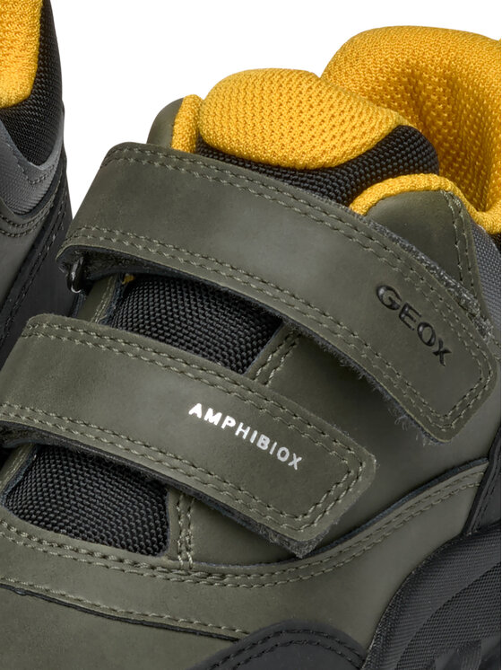 Geox Geox Schnürschuhe J Simbyos B Abx J46L0B 0MEMS C0450 S Khakifarben