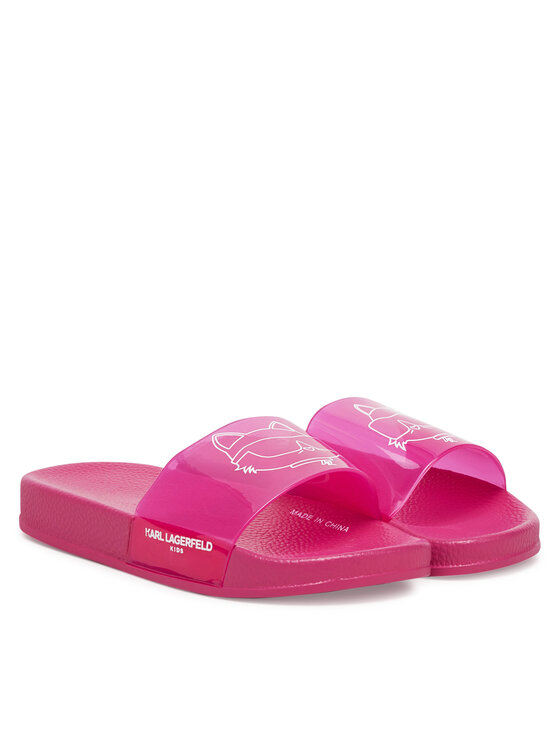 Karl Lagerfeld Kids Karl Lagerfeld Kids Klapki Z30369 M Różowy