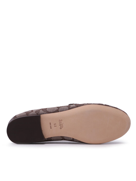Coach Coach Loaferice Hanna Textured Jacq CC888 Smeđa