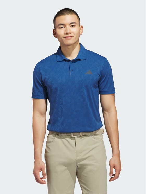 adidas adidas Polo ULTIMATE365 Błękitny Regular Fit