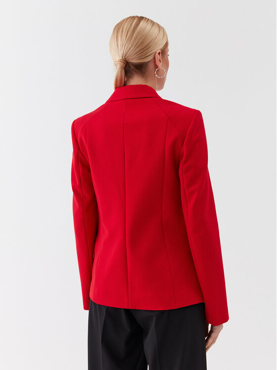 KARL LAGERFELD KARL LAGERFELD Marynarka 230W1402 Czerwony Regular Fit