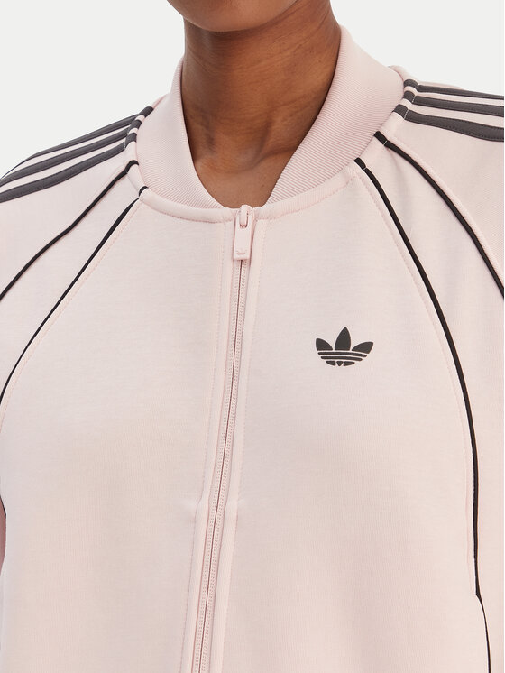 adidas adidas Mikina KD6376 Růžová Regular Fit