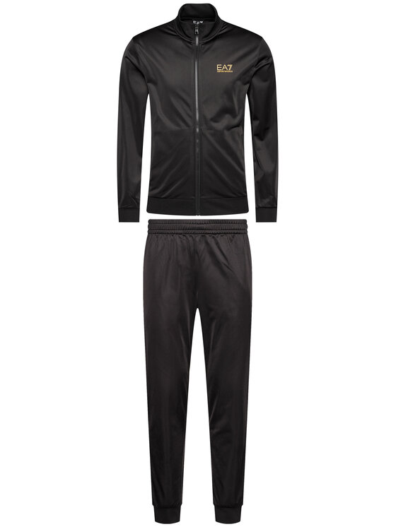 EA7 Emporio Armani EA7 Emporio Armani Trenerka 8NPV71 PJ08Z 0208 Crna Regular Fit