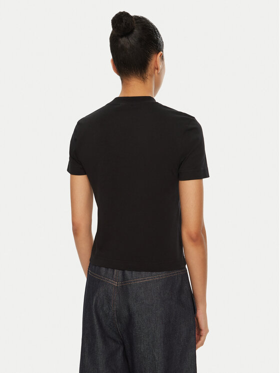 JACQUEMUS JACQUEMUS T-särk 24E241JS133 Must Regular Fit