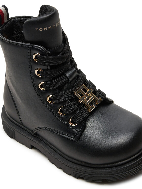 Tommy Hilfiger Tommy Hilfiger Μποτάκια T1A5-33561-1351999 M Μαύρο