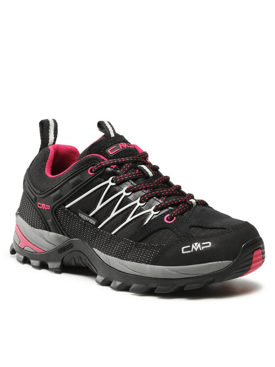 CMP CMP Bakancs Rigel Low Wmn Trekking Shoes Wp 3Q54456 Fekete