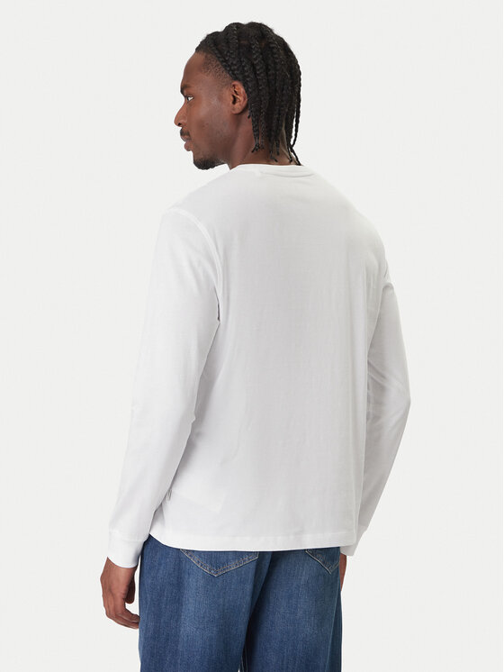 Guess Jeans Guess Jeans S dlouhým rukávem M5RI84 K8HM0 Bílá Regular Fit