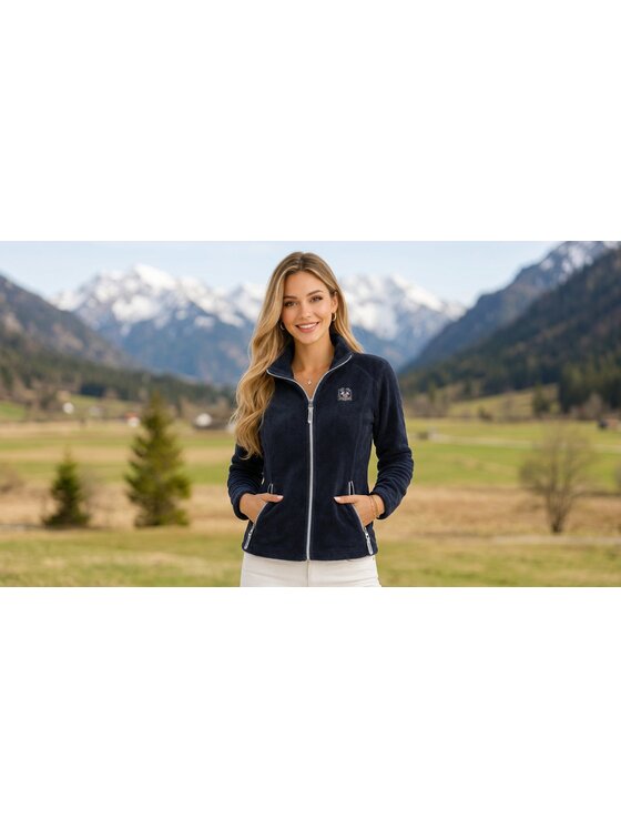Geographical Norway Geographical Norway Polar WZ8080F/GN-NAVY Granatowy Fitted Fit