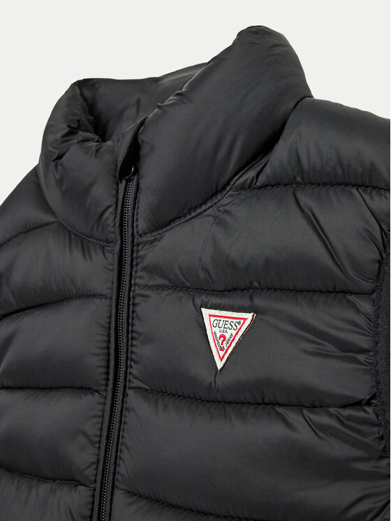 Guess Guess Veste H93T01 WCAO0 Melns Regular Fit