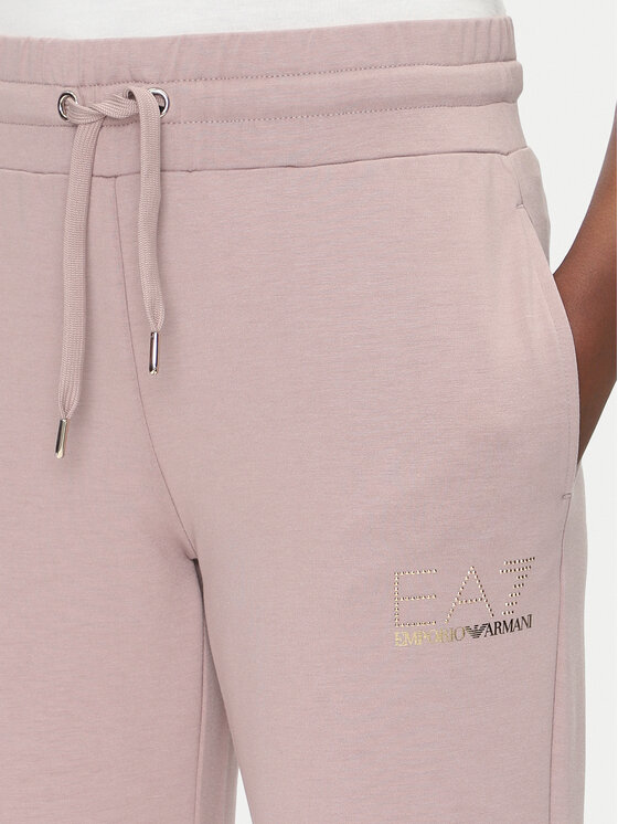 EA7 Emporio Armani EA7 Emporio Armani Donji dio trenerke 8NTP66 TJ9RZ U4079 Ružičasta Regular Fit