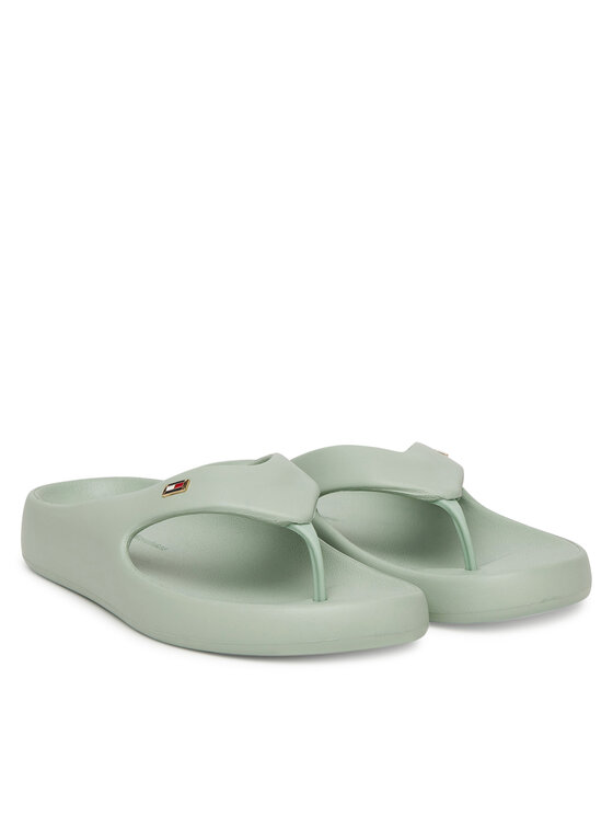 Tommy Hilfiger Tommy Hilfiger Čības uz pirksta Th Comfort Beach Sandal FW0FW08522 Tirkīzs