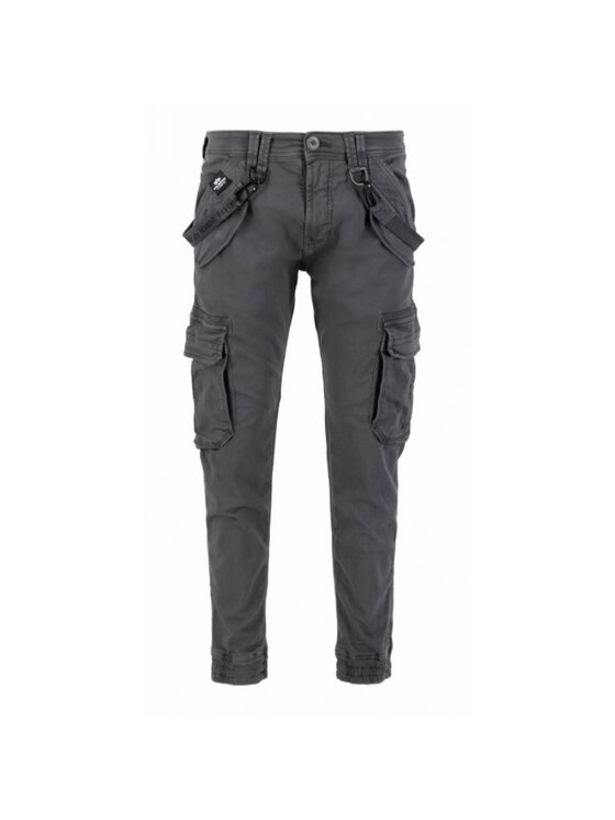 Alpha Industries Alpha Industries Kalhoty z materiálu AI.128202-684-32 Šedá Slim Fit