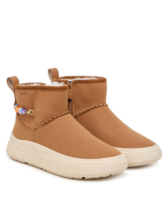 Geox Geox Zimski škornji J Laquinny Girl J66M3E 000AU C6627 M Rjava