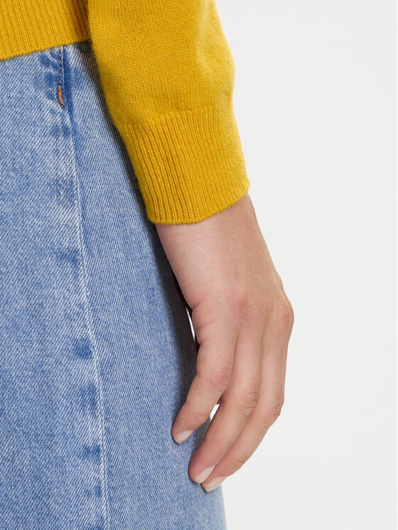 United Colors Of Benetton United Colors Of Benetton Пуловер 1002D1K01 Жълт Regular Fit